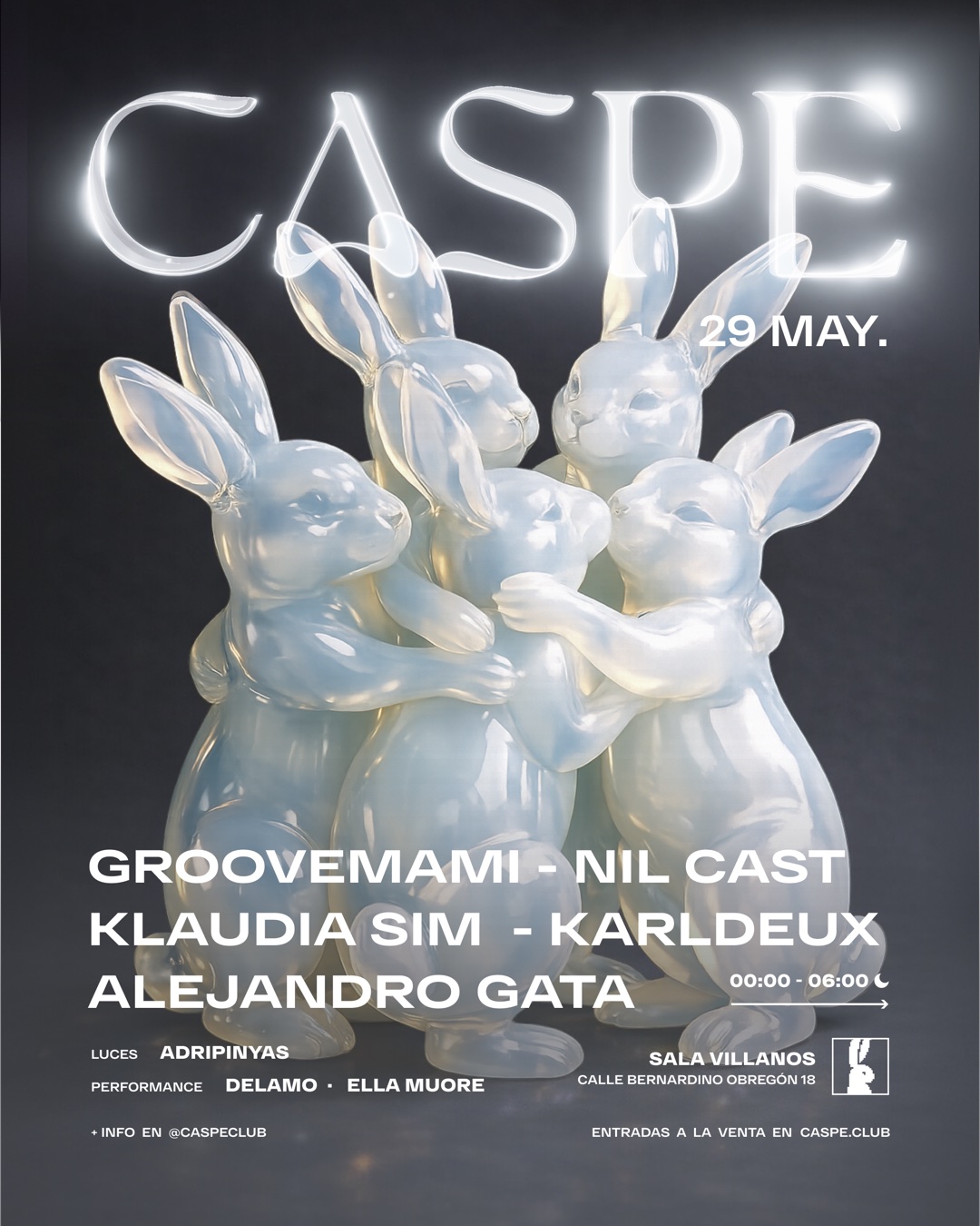 CASPE — 5º Aniversario — 29 de mayo en Sala Villanos